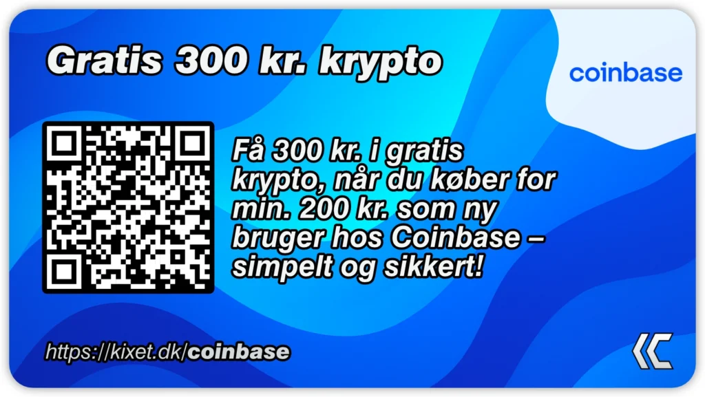 Coinbase 300 kr gratis